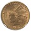 1910-D $10 Indian Gold Eagle MS-62 NGC