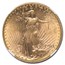 1910-D $20 St Gaudens Gold Double Eagle MS-62 NGC