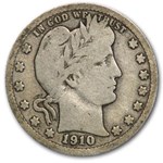 1910-D Barber Quarter Good/VG