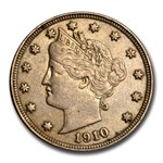 1910 Liberty Head V Nickel XF