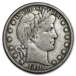 1910-S Barber Half Dollar VF