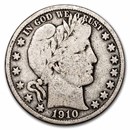 1910-S Barber Half Dollar VG