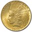 1911 $10 Indian Gold Eagle MS-61 PCGS