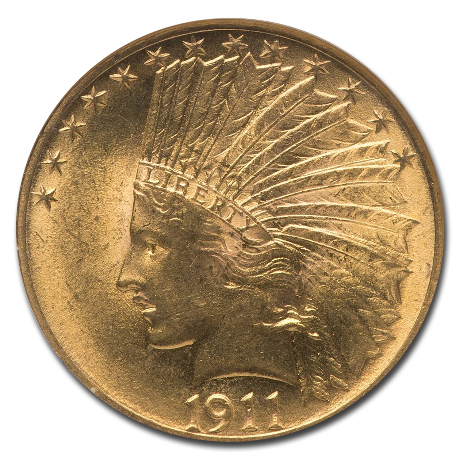 Buy 1911 $10 Indian Gold Eagle MS-64 NGC | APMEX