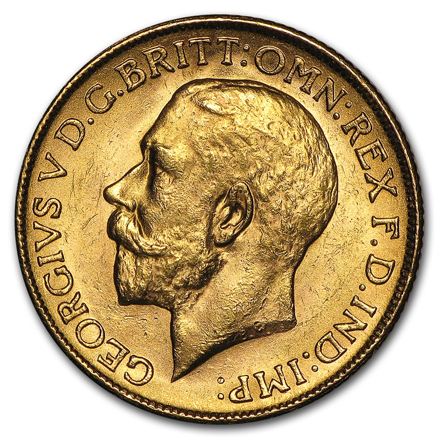 Buy 1911-1931-M Australia Gold Sovereign George V BU | APMEX