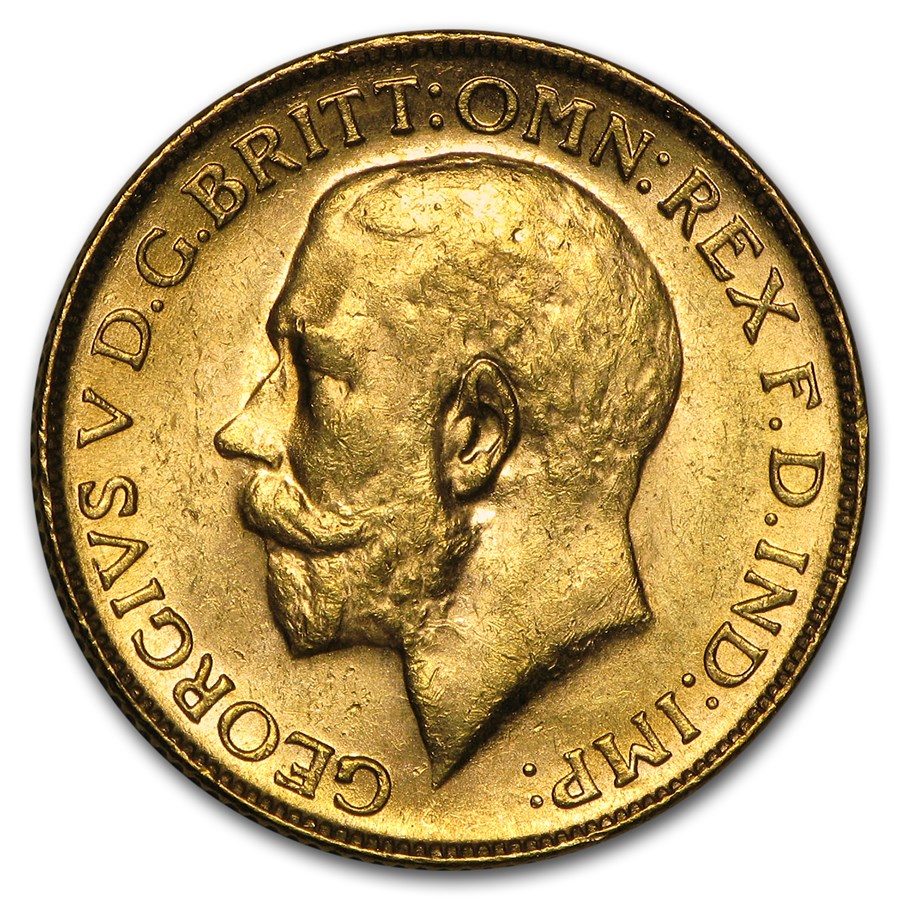 Buy 1911-1931-P Australia Gold Sovereign George V BU | APMEX