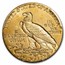 1911 $2.50 Indian Gold Quarter Eagle MS-62 PCGS