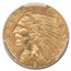 1911 $2.50 Indian Gold Quarter Eagle MS-64 PCGS