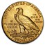 1911 $5 Indian Gold Half Eagle AU