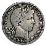 1911 Barber Half Dollar Fine