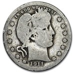 1911 Barber Quarter Good/VG