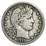 1911 Barber Quarter VF