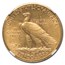 1911-D $10 Indian Gold Eagle AU-58 NGC