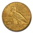 1911-D $2.50 Indian Gold Quarter Eagle MS-65 PCGS CAC (Strong D)