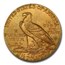 1911-D $2.50 Indian Gold Quarter Eagle MS-65 PCGS (Strong D)