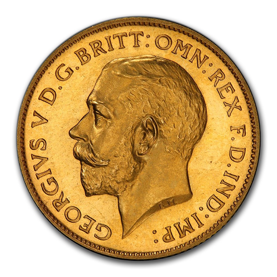 Buy 1911 Great Britain Gold 1/2 Sovereign George V PR-65 PCGS | APMEX