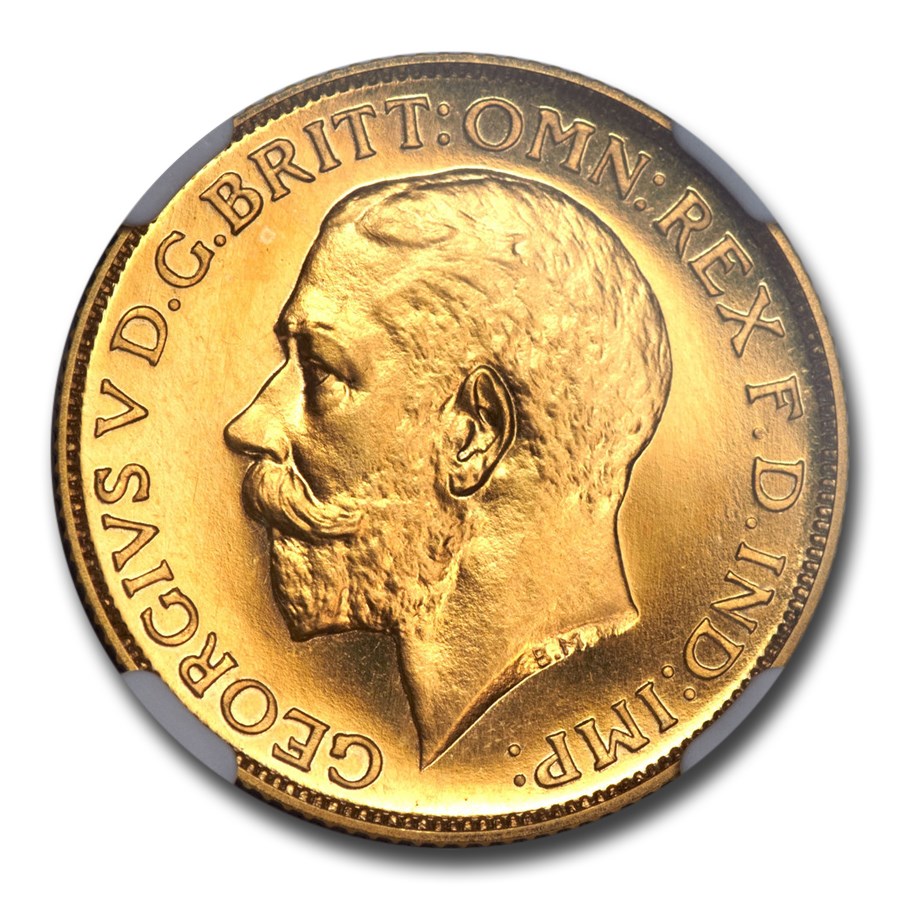 Buy 1911 Great Britain Gold Sovereign George V PF-67 Cameo NGC | APMEX