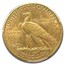 1911-S $10 Indian Gold Eagle AU-50 PCGS