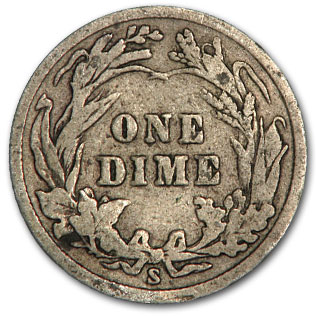 Buy 1911-S Barber Dime Good/VG | APMEX