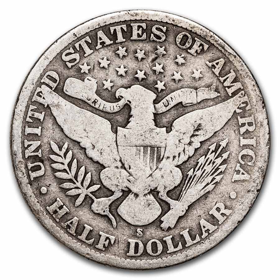 Buy 1911-S Barber Half Dollar Good | APMEX