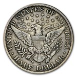 1911-S Barber Half Dollar VF