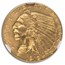 1912 $2.50 Indian Gold Quarter Eagle MS-64 NGC