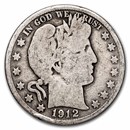 1912-D Barber Half Dollar Good