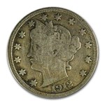 1912-D Liberty Head V Nickel Fine