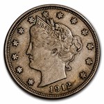 1912-D Liberty Head V Nickel XF