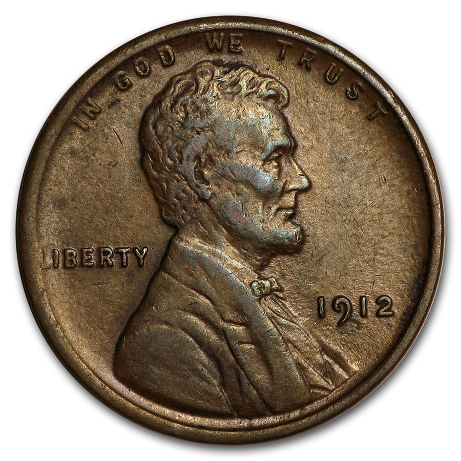 1912 Lincoln Cent XF