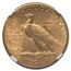 1912-S $10 Indian Gold Eagle AU-55 NGC