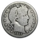 1912-S Barber Quarter Good