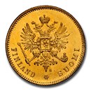 1912-S Finland Gold 20 Markkaa MS-65 NGC