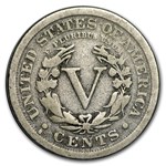 1912-S Liberty Head V Nickel VG