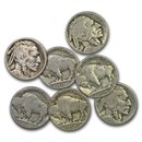 1913-1938 Buffalo Nickels 20-Coin Roll (Partial Dates)