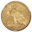 1913 $2.50 Indian Gold Quarter Eagle MS-62 NGC