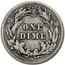 1913 Barber Dime Fine