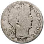 1913 Barber Half Dollar AG