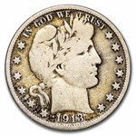 1913 Barber Half Dollar VG