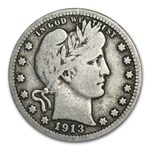 1913 Barber Quarter VG