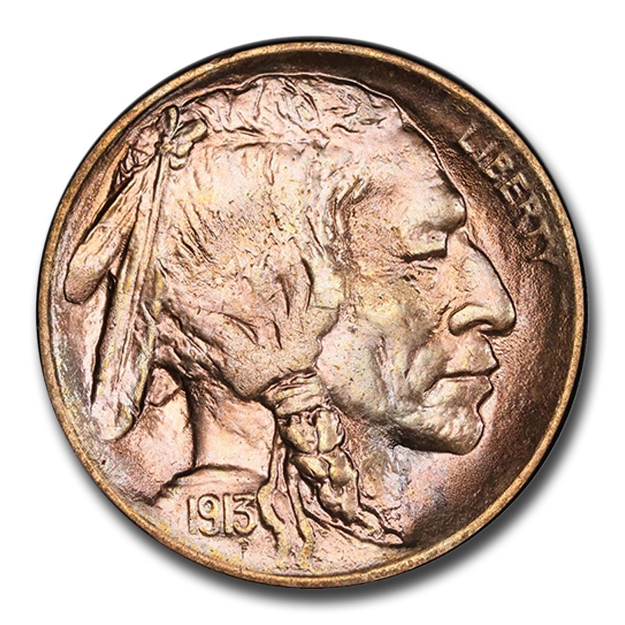 1913 Buffalo Nickel Type-I MS-65 PCGS