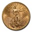 1913-D $20 St Gaudens Gold Double Eagle MS-63 PCGS CAC