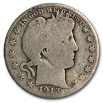 1913-D Barber Half Dollar AG