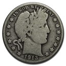 1913-D Barber Half Dollar Good