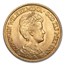 1913 Netherlands Gold 10 Gulden Wilhelmina I BU