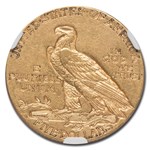 1913-S $5 Indian Gold Half Eagle AU-55 NGC