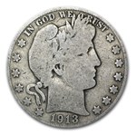 1913-S Barber Half Dollar Good