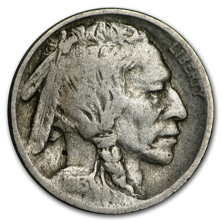 1913 Type-II Buffalo Nickel Good