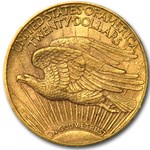 1914 $20 St Gaudens Gold Double Eagle AU