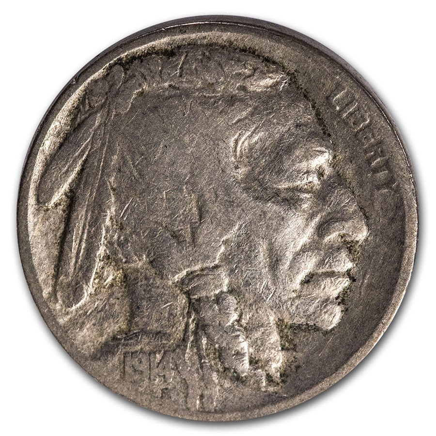 1914 Buffalo Nickel VG